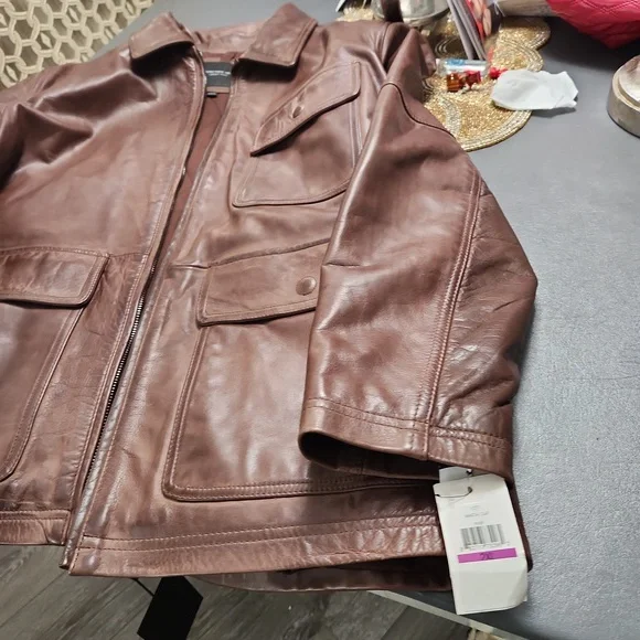 Andrew Marc Men'sleather jacket